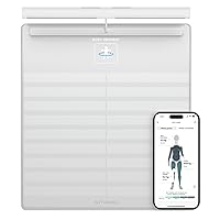 WITHINGS Body Scan - Smart Scale with Segmental Body Composition Analysis, Weighing Scales Body Weight & Vascular Age, Visceral Fat, Heart Rate, iOS/Android