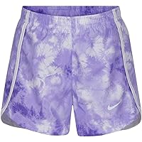 Nike Girl`s Tie Dye Dri Fit Running Shorts