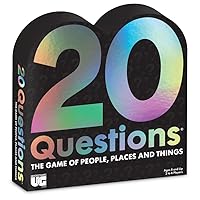 20 Questions The Original Game of People Places and Things from University Games, for 2 to 6 Players Ages 12 and Up