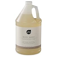 All Good Moisturizing Body Wash for Men & Women - Calendula, Lavender Oil, Coconut Oil & other Essential Oils - Relaxing, Gentle & Nourishing Body Cleanser - Made in USA - 1 Gallon (Coconut Lavender)
