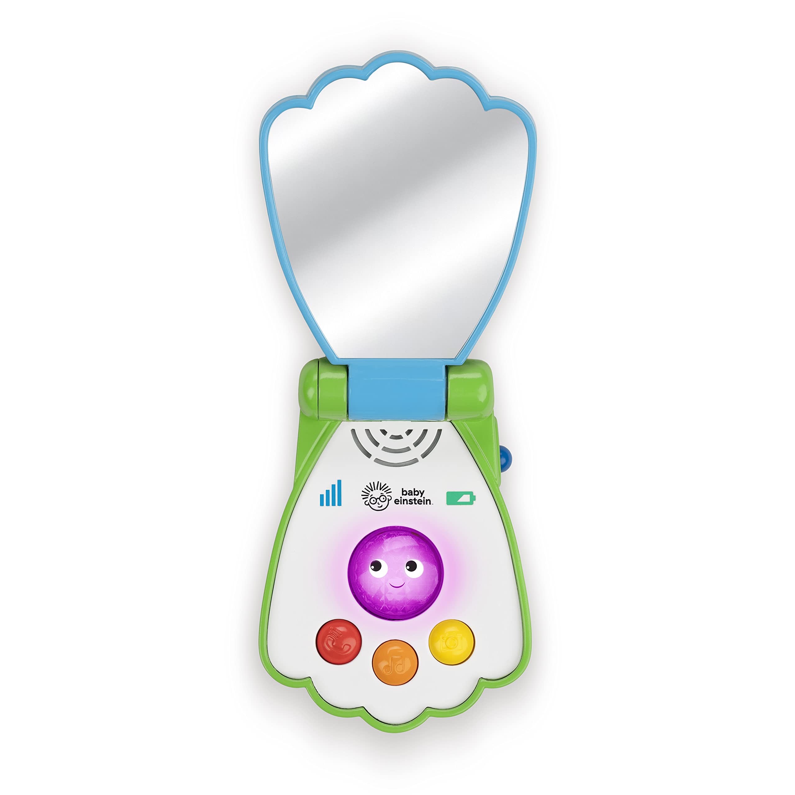 Baby Einstein Ocean Explorers Shell Phone Musical Toy Telephone, Ages 6 Months and up
