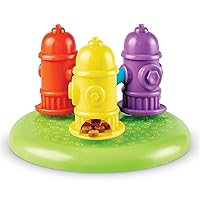 Brightkins Spinning Hydrants Treat Puzzle - Interactive Dog Toys, Treat Puzzles for Dogs Medium