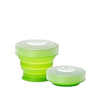 humangear GoCup | Compact Storage | On the Go Cup | BPA-free, PC-free, Phthalate-Free, Small (4 fl.oz/118ml), Green