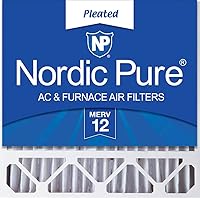 Nordic Pure 20x20x5 (19_5/8 x 19_7/8 x 4_3/8) Honeywell/Lennox Replacement MERV 12 Air Filter 1 Pack