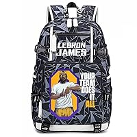 Basketball Player James Multifunction Backpack Travel Backpack Fans Bag For Men Women (Style 9)