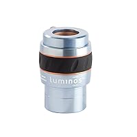 Celestron 93436 Luminous 2-Inch 2.5X Barlow Lens (Silver)