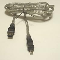 Belkin IEEE 1394 4-Pin/6-Pin 400 Mbps FireWire Cable (6 Feet)