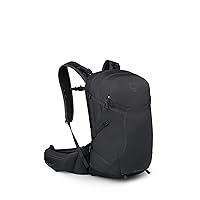 Osprey Sportlite 25L Unisex Hiking Backpack, Dark Charcoal Grey, M/L, Extended Fit