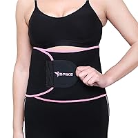 Sweat Slim Belt for Men and Women Tummy Trimmer Body Shapewear Sauna Waist Trainer Adjustable Sweat Belt