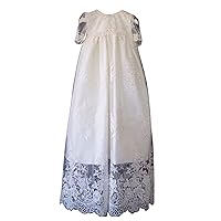 Lace Baptism Dresses Baby Girl Formal Christening Gowns Long for Toddler