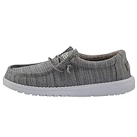 Hey Dude Boy's Wally Youth Multiple Colors | Boy’s Shoes | Boy's Lace Up Loafers | Comfortable & Light-Weight