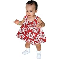 RJC Infant Girls Maile Hibiscus Ruffle 2pc Set