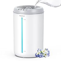 4.5L Humidifiers, Top Fill Humidifier for Large Room, Air Humidifiers with Nightlight, Cool Mist Humidifier for Home, Baby, Pets, Plants, Room, Quiet 48 Hours Run Time, Auto Shut OFF