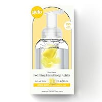 Gelo - Foaming Hand Soap Refill Pods | Eco-Friendly | 40oz Refill (Lemon, Basil & Geranium)
