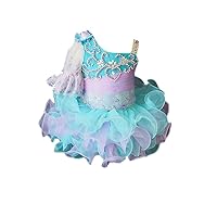 Baby Girls' Cupcakes Ruffles Toddlers Mini Pageant Dresses