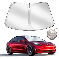 for Tesla Model 3 Side Window Sunshade - 6 Pieces Camping Privacy Shade  Set, Upgraded 4 Layers UV Blocker Car Window Sun Shade for Model 3  Accessories