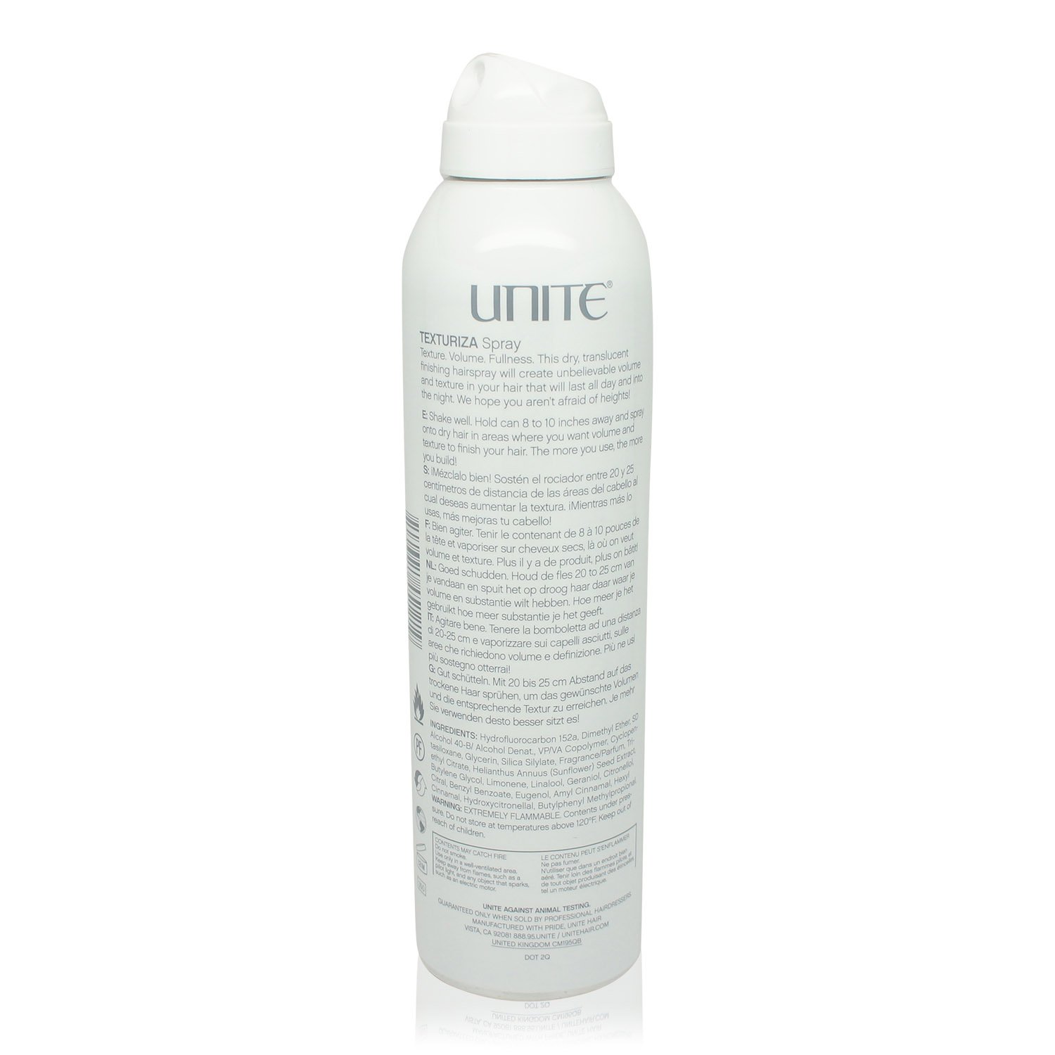 UNITE Hair TEXTURIZA Spray - Dry Finishing Texturizer, 7 Oz (Pack of 1)