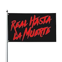 Anuel Rapper Aa Singer Real Hasta La Muerte Logo Flag Banner Indoor Outdoor Flags For Garden Yard Party Room Wall Decor 3x5 Ft