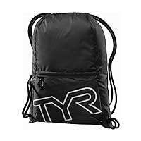 TYR Draw String Backpack 001 Black