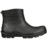 Tingley Airgo 21121 Ultra Lightweight EVA Low Cut Boot with Cleated Outsole, Mens 6 / Womens 8, Black