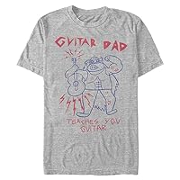 STEVEN UNIVERSE Men's Big & Tall Guitar Dad T-Shirt