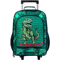 gxtvo Kids Luggage with Wheels for Boys, Dinosaur Rolling carry on Suitcase for Toddler Children