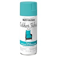 Rust-Oleum Specialty Outdoor Fabric Paint Turquoise, 12 Ounce (Pack of 1)