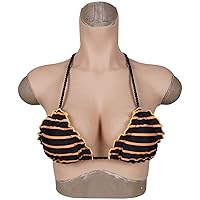 Silicone Breastplate Artificial C-E Cup Floating Point Breast Forms for Crossdressers Boobs Enhancer Transgender