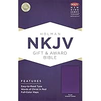 NKJV Gift & Award Bible, Purple Imitation Leather NKJV Gift & Award Bible, Purple Imitation Leather Imitation Leather Paperback