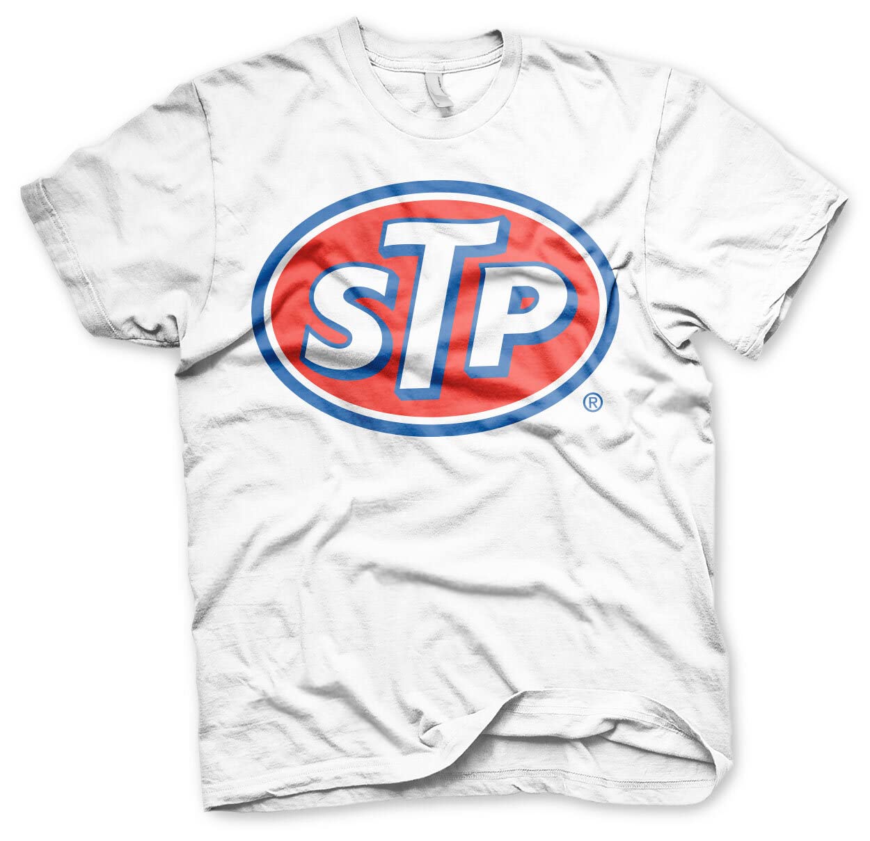 STP Officially Licensed Classic Logo Mens T-Shirt (White)