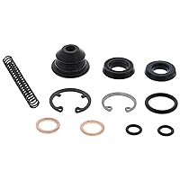 All Balls Racing Master Cylinder Rebuild kit 18-1068 Compatible With/Replacement For Honda CB1000R 2009-2015, Kawasaki ZX600 (ZX-6R) (636) 2005-2006, ZX600 (ZX6RR) 2005-2006