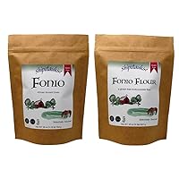 Fonio Gluten Free Flavors of Africa Ancient Grain Sampler Bundle - (1) each: Fonio and Fonio Flour for Cooking and Baking - Non-GMO - Vegan