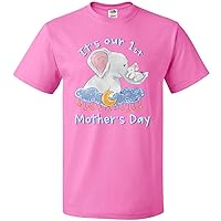 inktastic It's Our 1st Mother's Day Elephants T-Shirt