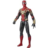 Marvel Spider-Man Titan Hero Series 30-Cm Iron Spider Integration Suit Action Figure Toy, Inspired by Spider-Man Movie, for Kids Ages 4 and Up