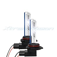 5K Bright White Xenon Bulbs Xtremevision 35W Xenon Bundle with Slim Ballast 1 Pair 1 Pair and 9012 5000K 