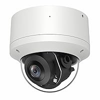 4K 2.5'' PoE PTZ IP Camera with Mic/Audio in, 8MP IP Dome Security Camera Outdoor, Waterproof IP66, 2.8mm Lens 60ft IR Night Vision, Pan 0~355° Tilt 0~90°