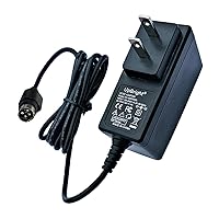 UpBright 4-Pin AC/DC Adapter Compatible with LTS LTD8304K-ET LTD8304T-ET LTD8304T-FT LTD8504T-ST LTD8504K-DT 4CH 3MP 4MP H.265+ HD-TVI DVR 1 SATA Security System Turret KPC-024F DC 12V Power Supply