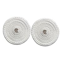 BESTOYARD 2pcs Roll Char Siew Braided Rope Grilling Tools Bleached Cotton Netting Italian Chicken Sausage Cooking Tool Kitchen Twine Ham Butchery Nets Red Meatloaf Cotton Thread Pork White