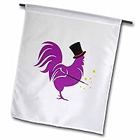 3dRose Cock Funny - Magic Cock - Flags (fl-381960-1)