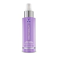 Keratin Infused Totally Blonde Violet Toning Leave-in Spray, 3.7 fl. oz., 110ml - Leave In Hair Protectant & Toning Spray for Blonde, Highlighted, Silver & Gray - Sulfate & Paraben Free