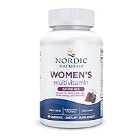 Women's Multivitamin Gummies, Mixed Berry - 60 Gummies - Support for Healthy Skin, Hair, Bones, Energy & Immunity - Non-GMO, Vegetarian - 30 Servings