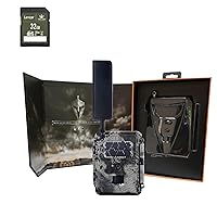 Gocam 4G LTE Trail Camera, Free Roaming, Remotely Update Settings, HD Video, Photo, Blackout Flash, Hunting, Security, Surveillance + 32GB SD Card (Spartan Multi-Carrier)