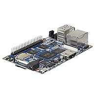 Banana Pi BPI-M64 Allwinner A64 Single Board Computer 2GB LPDDR3 64-bit Quad-core Mini ARM Board with Gigabit Ethernet Port Onboard WiFi (AP6212) & Bluetooth Support Android and Linux