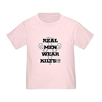 CafePress Real Men Wear Kilts Toddler T Shirt Toddler Tee