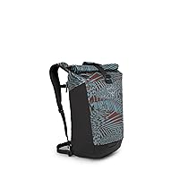 Osprey Transporter Roll Top Laptop Backpack, Palm Leaf Glitch Print