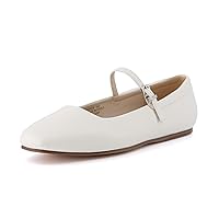 CUSHIONAIRE Women's Sleeper Mary Jane Flat with +Memory Foam and Wide Widths Available