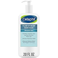 Body Wash, NEW Flare-Up Relief Body Wash with Colloidal Oatmeal to Help Soothe and Condition Ultra-Dry, Stressed, Sensitive Skin, 20 oz