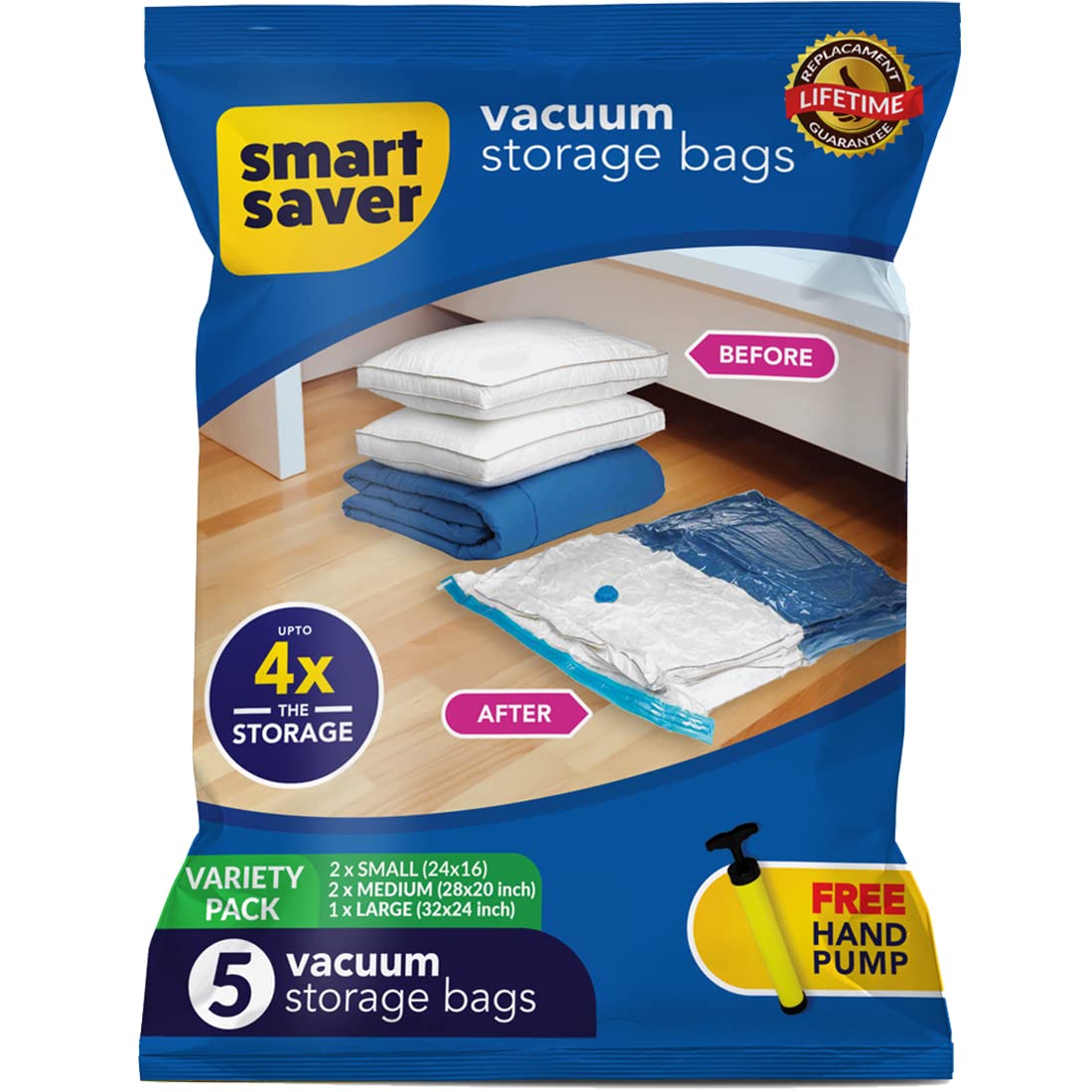 Vacuum storage bag | Designed for storing duvets & blankets