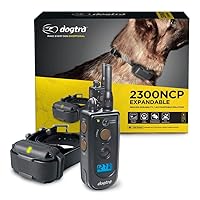 Dogtra 2300NCP Professional Grade High-Output 3/4-Mile 2-Dog Expandable Remote Training E-Collar