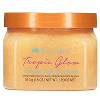 TREE HUT Tropic Glow Firming Sugar Scrub 18 Oz! Formulated With Real Sugar, Certified Shea Butter And Guarana Extract! Exfoliating Body Scrub That Leaves Skin Feeling Soft & Smooth! (Tropic Glow Scrub)